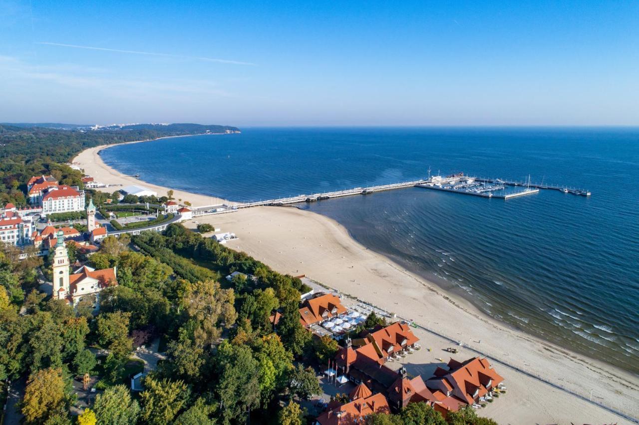 Apartament Ksiezycowy Z Ogrodem- Сопот Экстерьер фото